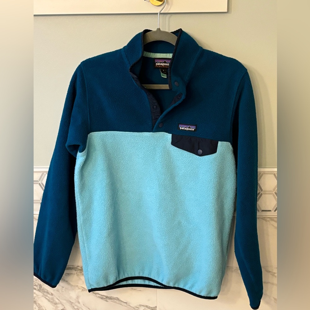 Patagonia Synchilla Snap-T Fleece Pullover, women’s small